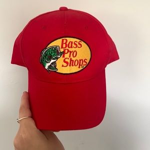 Red Bass Pro Shops Hat